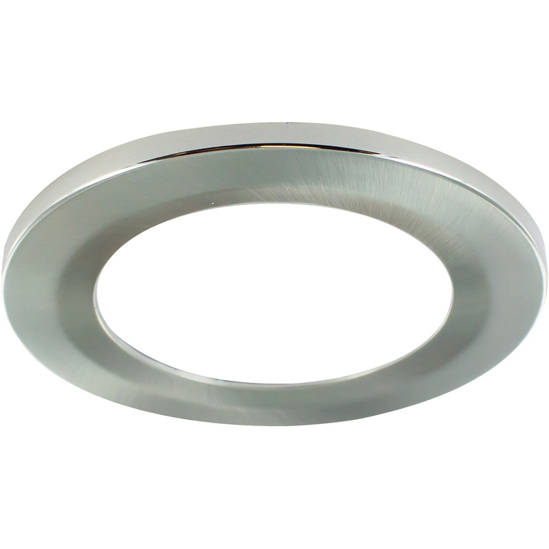 Integral LED EcoGuard Bezel Accessory in Satin Nickel ABS Plastic Price Comparisons | Compare The Build