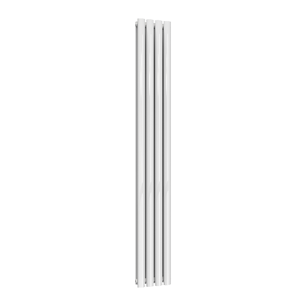 Reina Neva Vertical Designer Radiator, White, 1800mm x 236mm Price Comparisons | Compare The Build