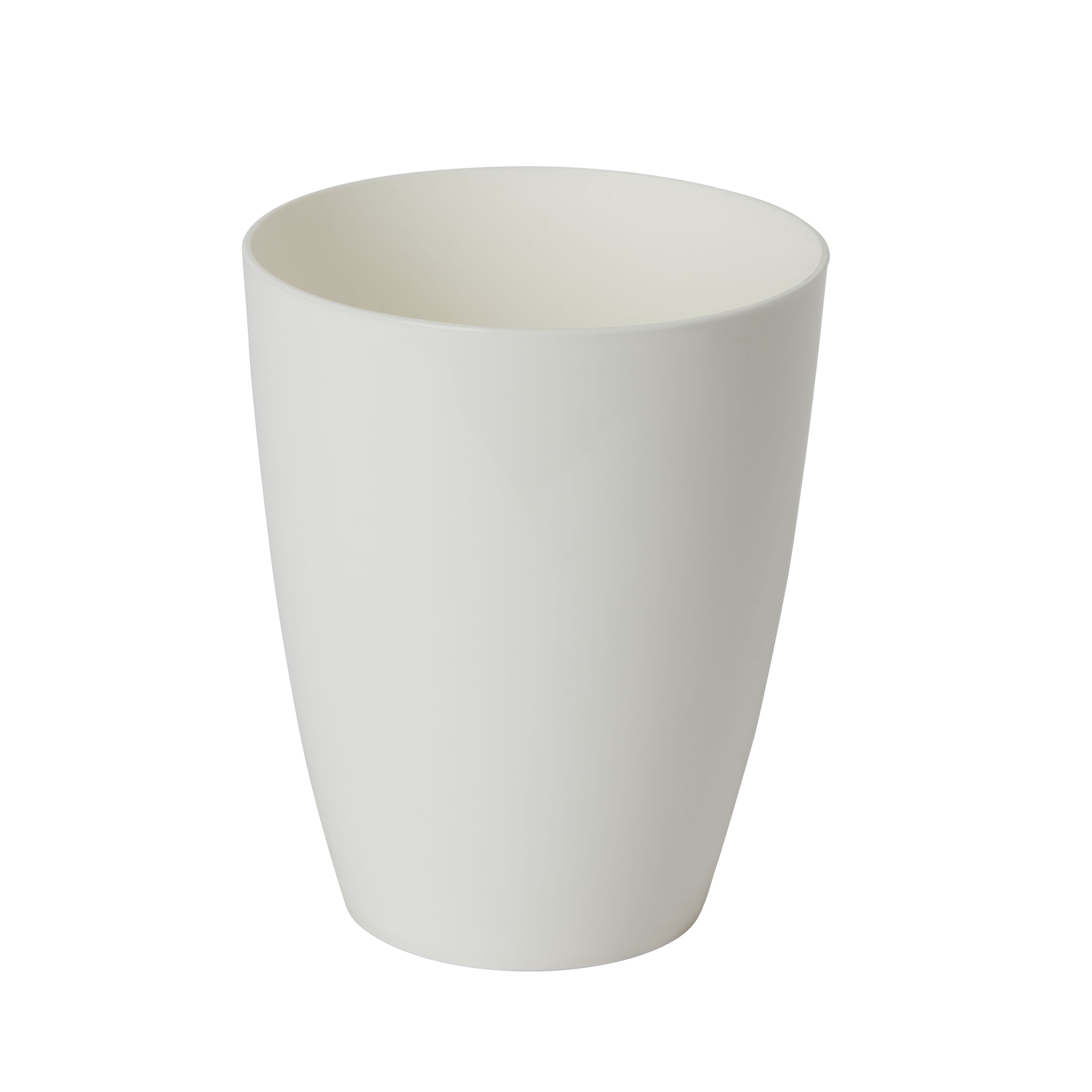 GoodHome Orchid White Plastic Round Plant Pot (Dia)13.1Cm Price Comparisons | Compare The Build