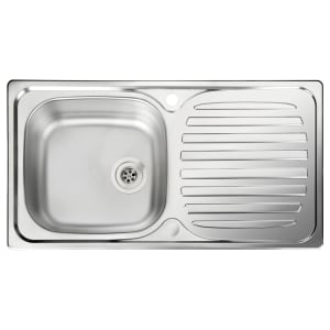 Leisure Euroline 1 Bowl Kitchen Sink - Stainless Steel Price Comparisons | Compare The Build