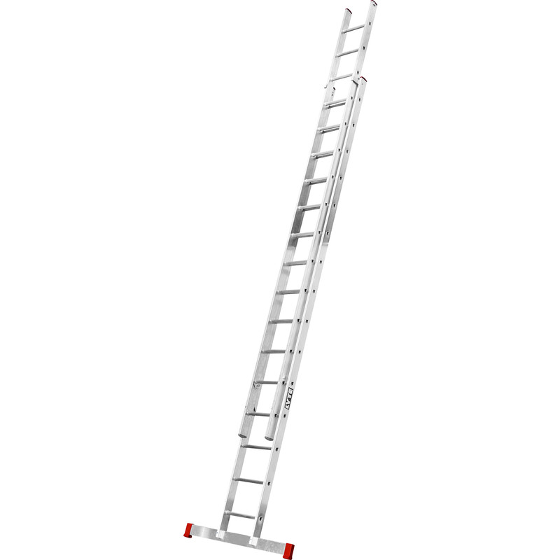 Lyte Ladders Lyte Domestic Extension Ladder 2 Section, Closed Length 4.4m Aluminium Price Comparisons | Compare The Build