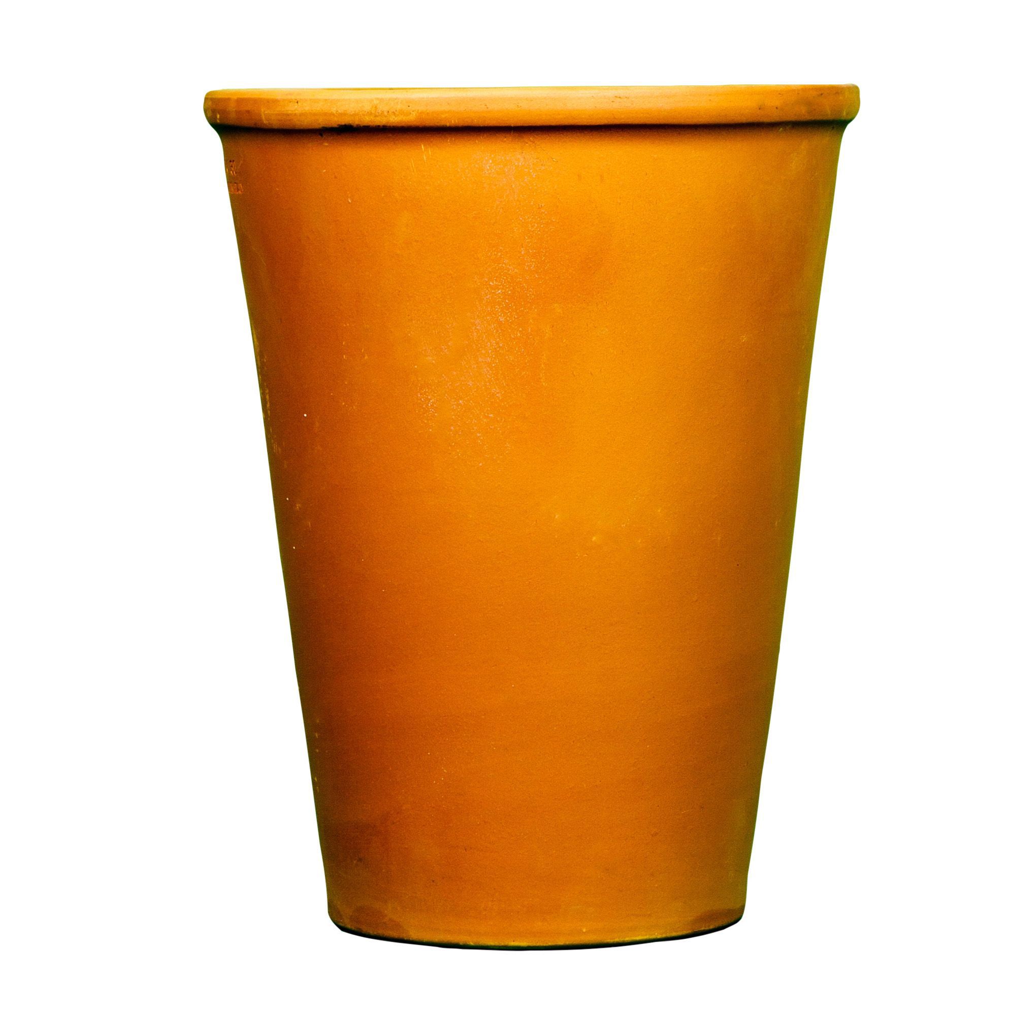 Verve Long Tom Terracotta Terracotta Natural Plant Pot (H)240mm (Dia)300mm Price Comparisons | Compare The Build