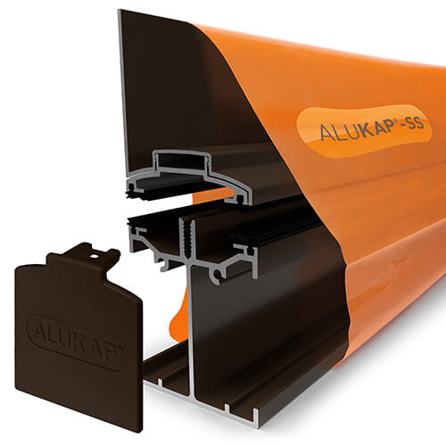 Alukap-SS Low Profile Wall Bar - 6000mm Brown Price Comparisons | Compare The Build