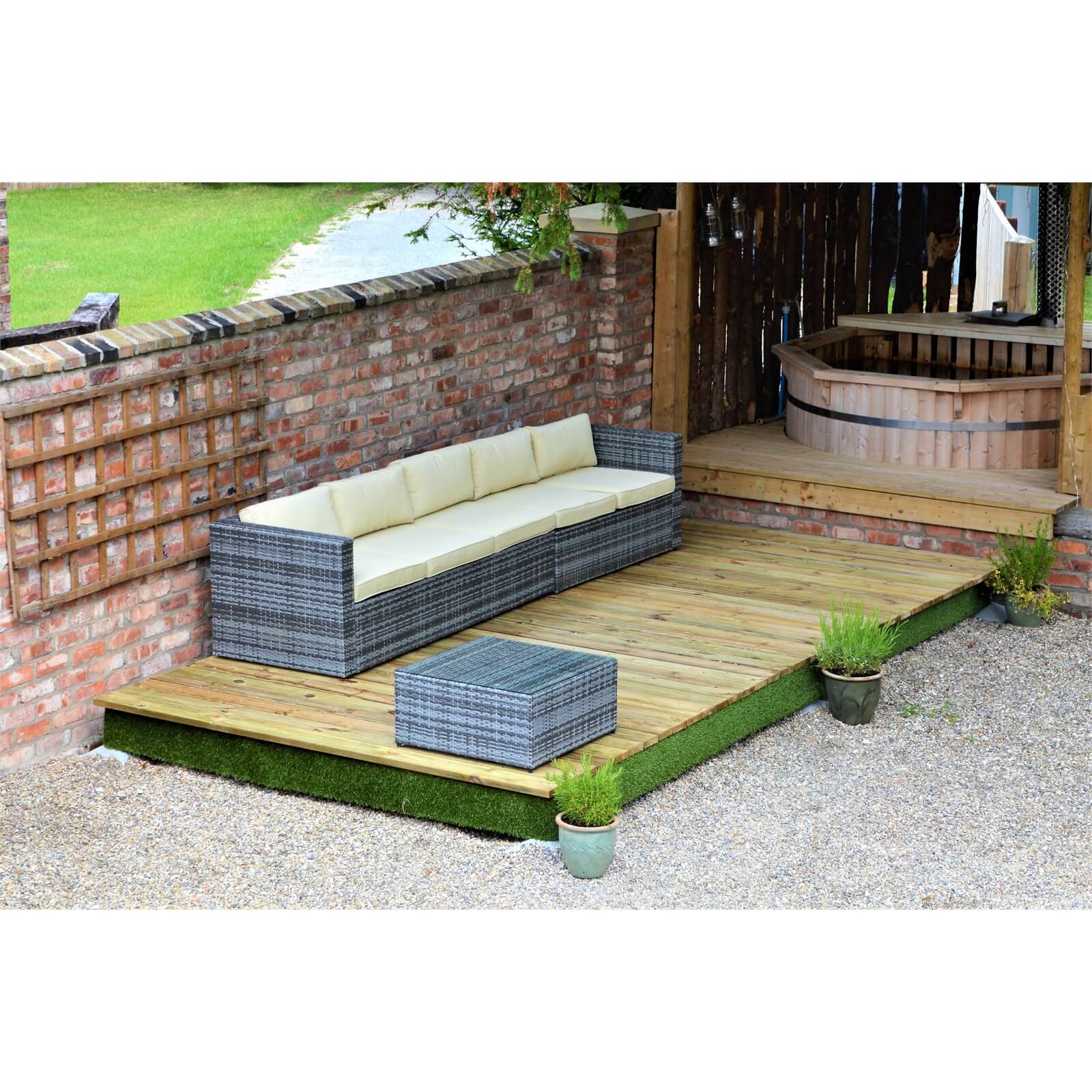 Swift Deck Complete Decking Kit - 4.75 x 7.0m Price Comparisons | Compare The Build