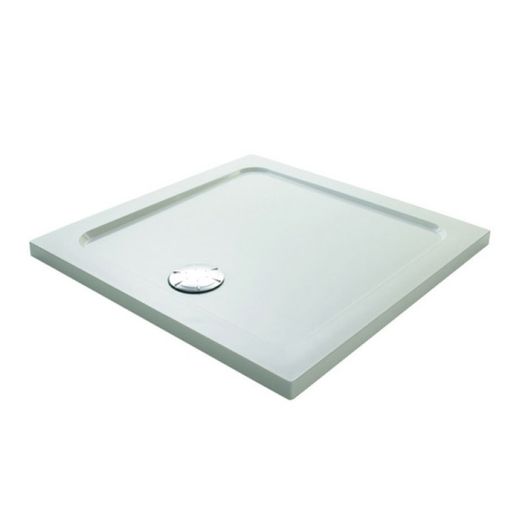 Mira Flight Low Profile Square Shower Tray 900 x 900 mm (4 Upstands) 1.1697.325.WH Price Comparisons | Compare The Build