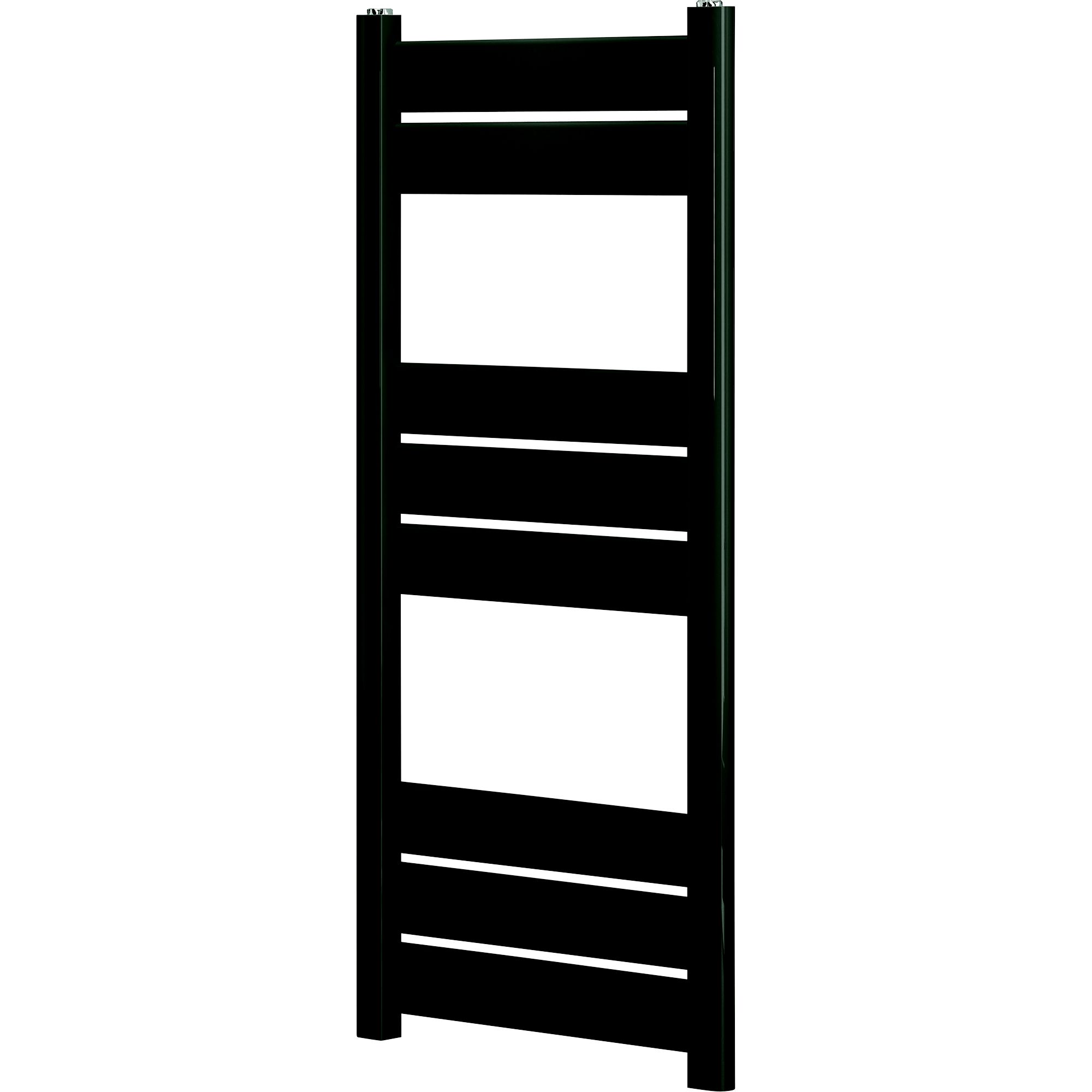 Blyss Ellesmere 368W Flat Anthracite Towel warmer (H)974mm (W)450mm Price Comparisons | Compare The Build