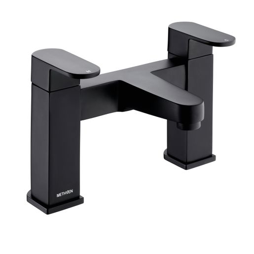 Methven Amio Black Deck Mounted Bath Filler Price Comparisons | Compare The Build