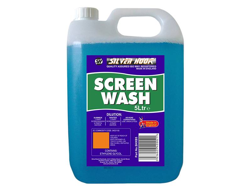 Silverhook D/ISHXB5 Concentrated All Seasons Screen Wash 5 litre Price Comparisons | Compare The Build