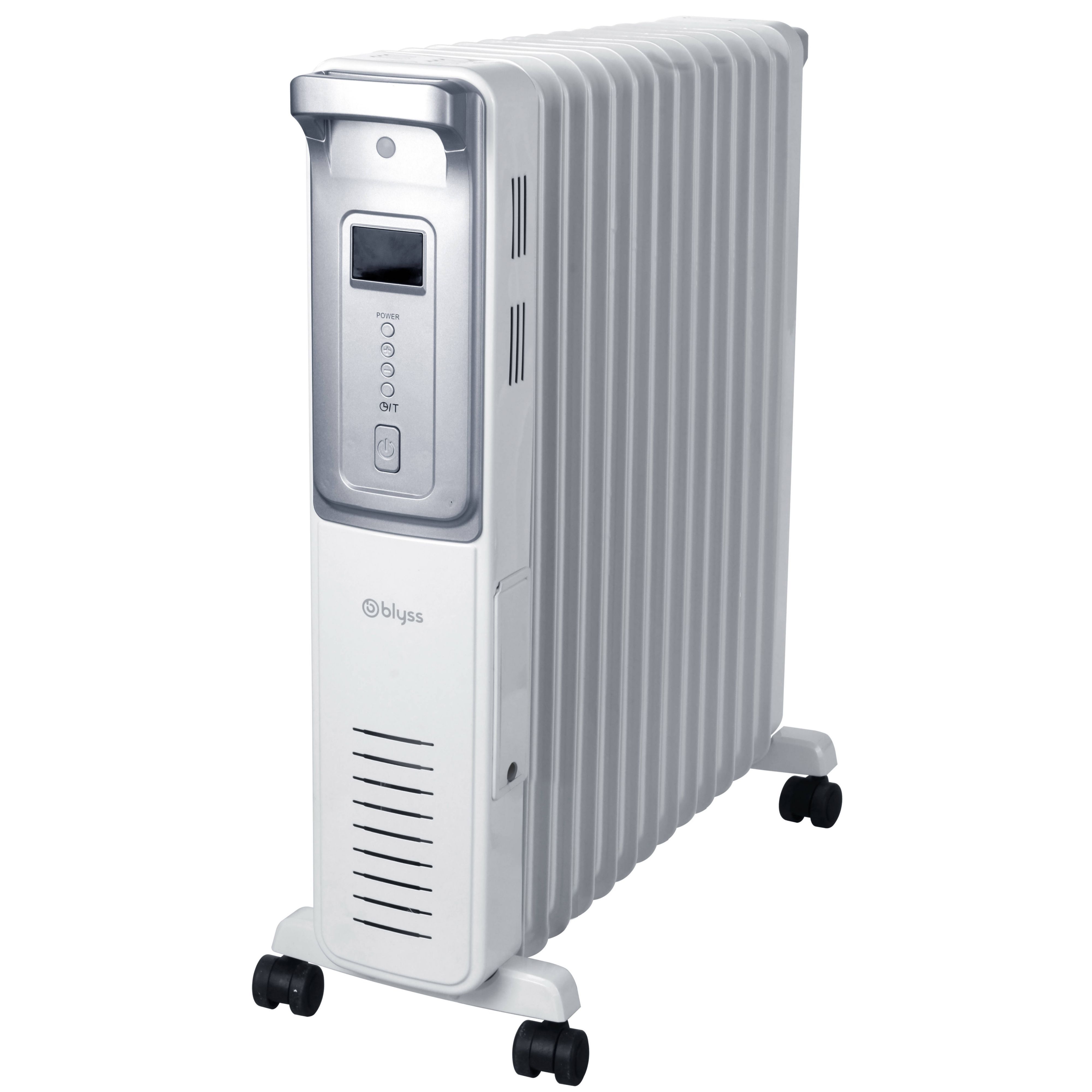 Blyss Electric 3000W White & Silver Oil-Filled Radiator Price Comparisons | Compare The Build