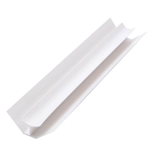 Guardian Internal Cladding PVC Internal Corner - 2700mm x 8mm White - For Bathrooms/ Kitchens/ Ceilings Price Comparisons | Compare The Build
