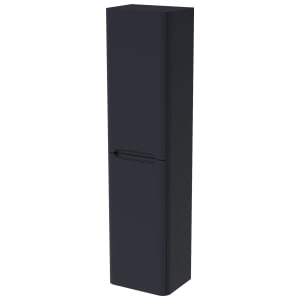 Wickes Malmo Indigo Blue Wall Hung J Pull Tower Unit - 1600 x 400mm Price Comparisons | Compare The Build