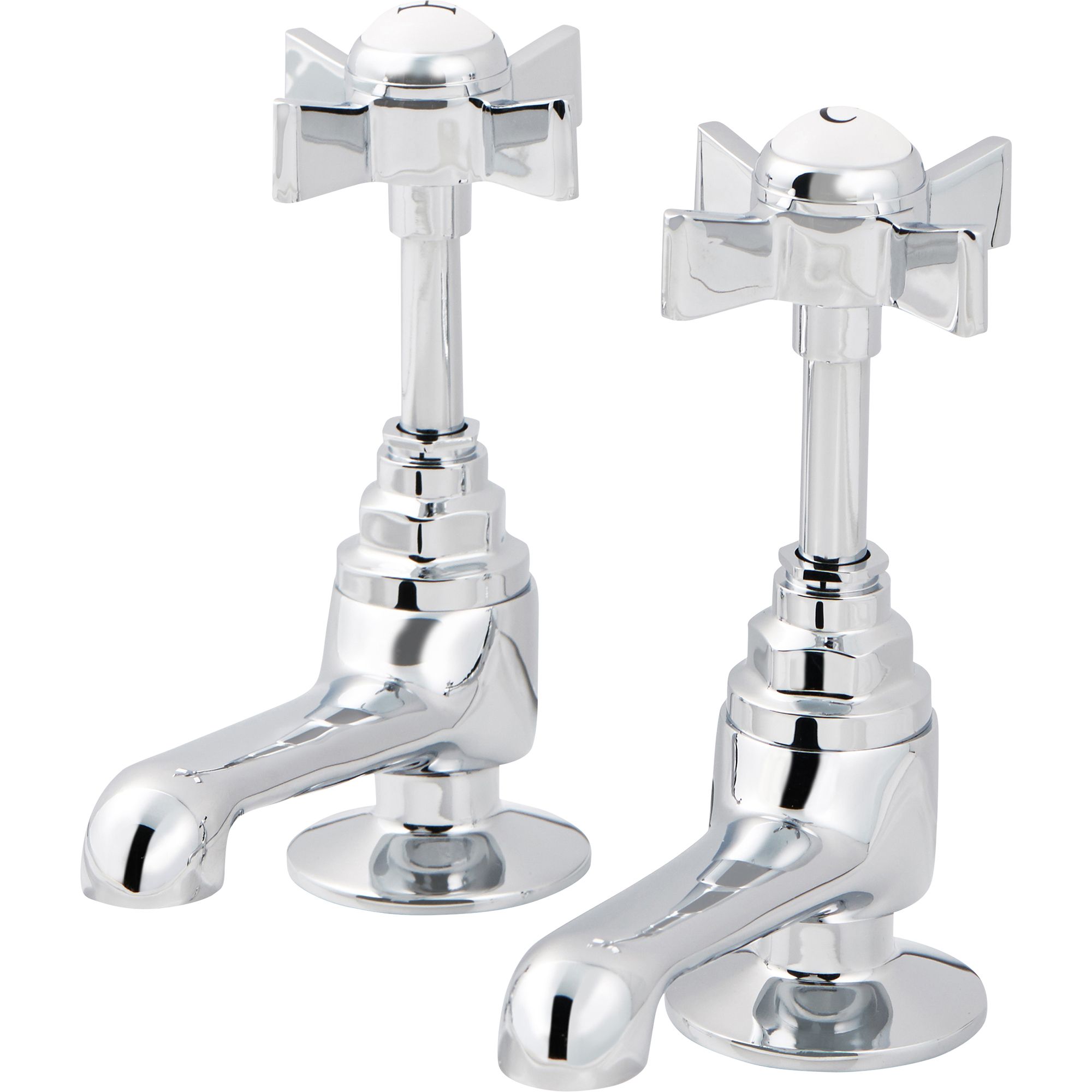 GoodHome Bynea Basin Pillar Tap Price Comparisons | Compare The Build