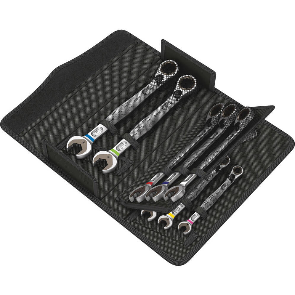 Wera 11 Piece Joker Combination Ratchet Spanner Set Price Comparisons | Compare The Build