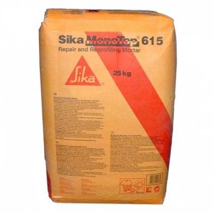 Sika MonoTop 615 Light Grey 25kg Price Comparisons | Compare The Build