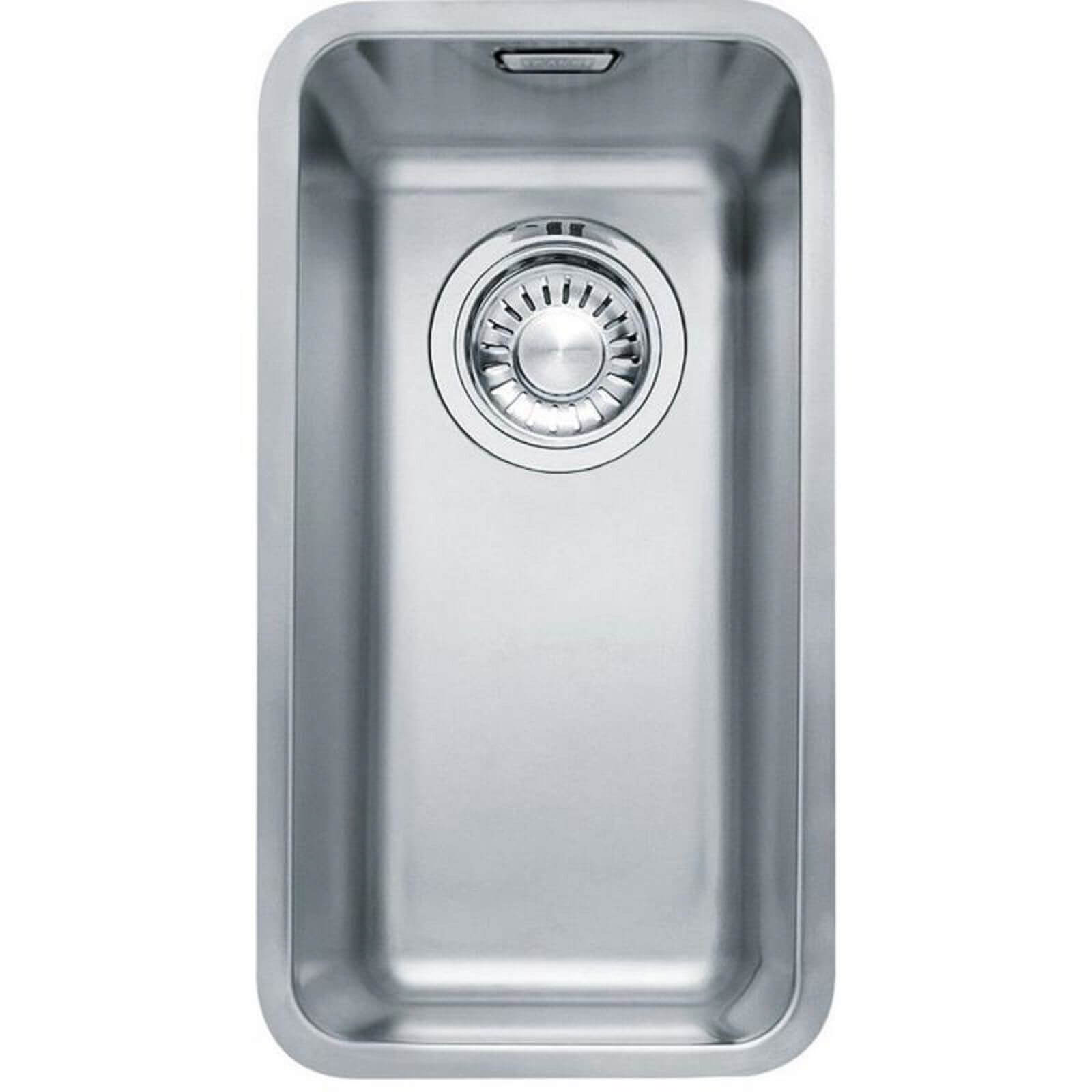 Franke Kubus Silver Reversible Kitchen Sink - 0.5 Bowl Price Comparisons | Compare The Build