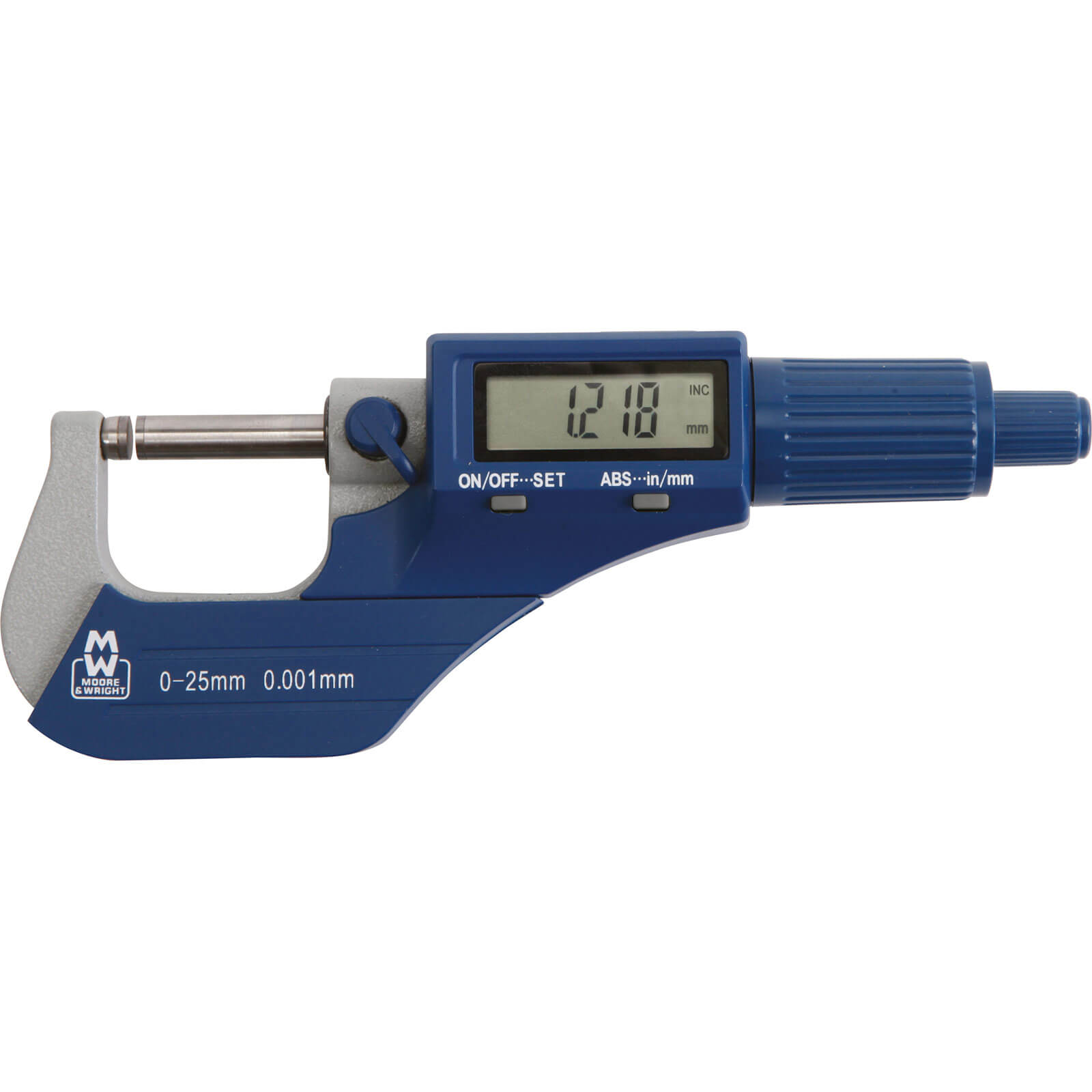 Moore and Wright MW200-01DBL Digital External Micrometer 0mm - 25mm Price Comparisons | Compare The Build