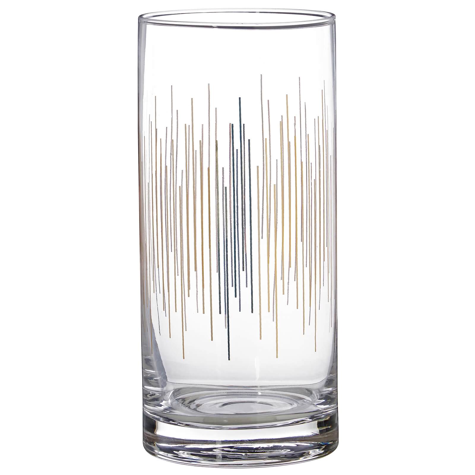 Deco Highball Glasses - Set of 4 | Compare The Build