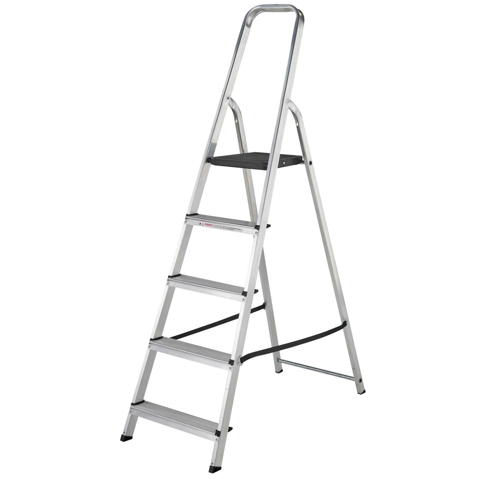 Youngman Atlas High Handrail Step Ladder 5 Price Comparisons | Compare The Build