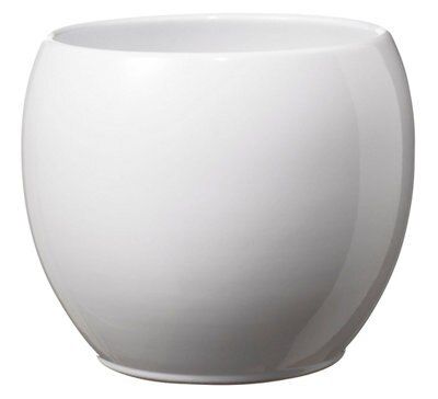 SK Montrose Brushed White Ceramic Plant Pot (Dia)38Cm Price Comparisons | Compare The Build