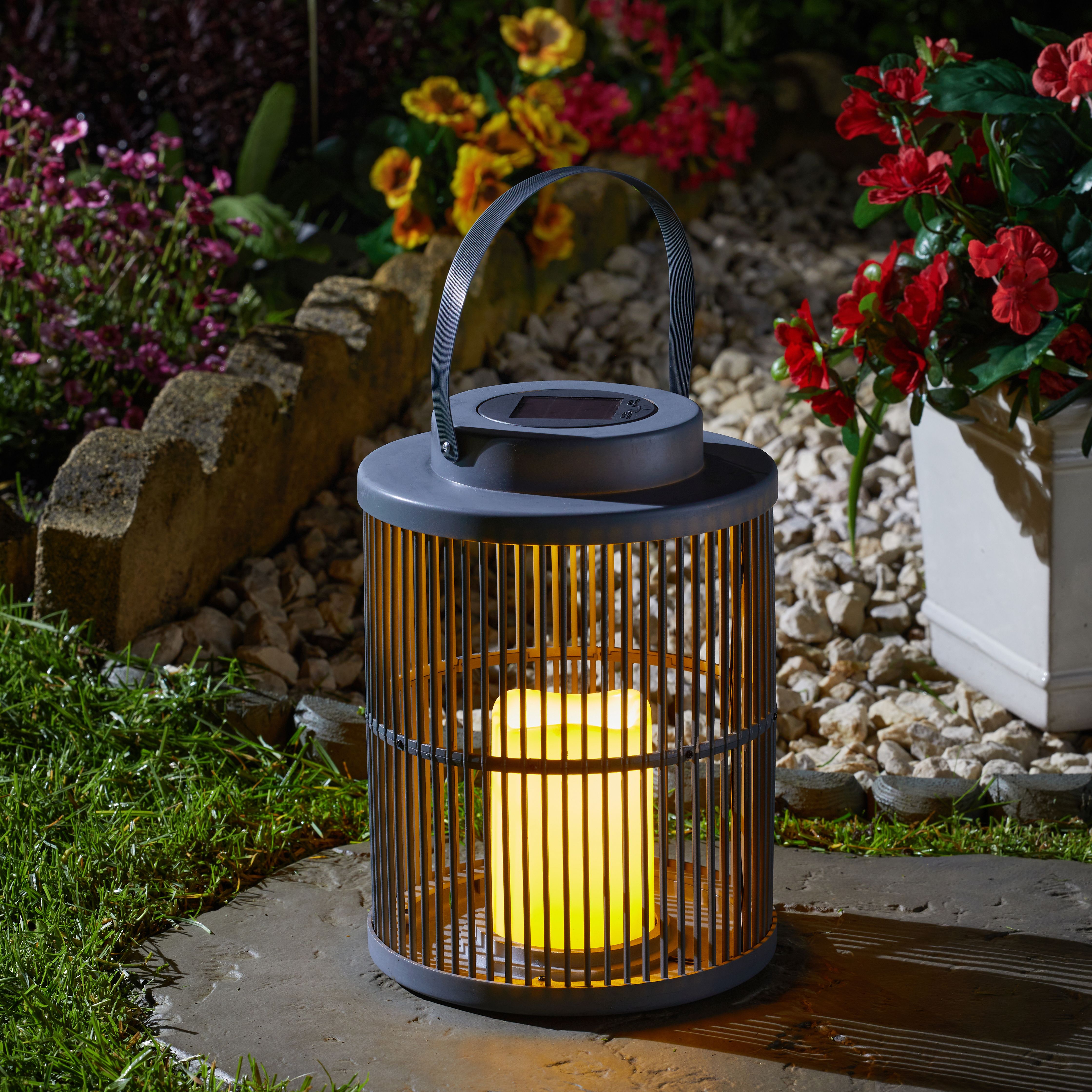 Smart Garden Urbane Slate Plastic Solar-Powered Outdoor Led Small Lantern Price Comparisons | Compare The Build