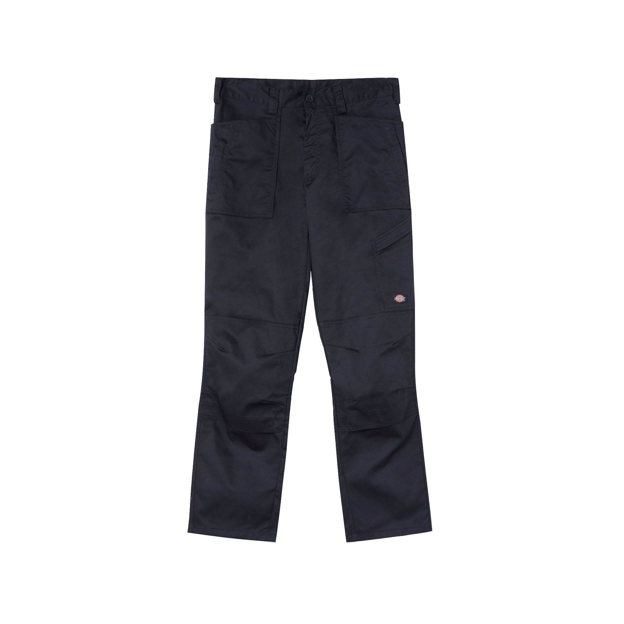 Dickies Action Flex Black Men's Multi-Pocket Trousers, W32" L31" | Compare The Build