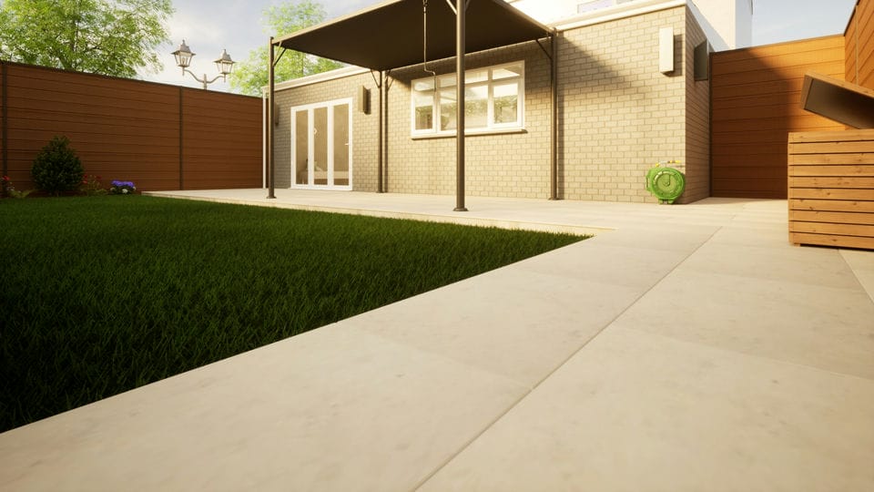 Porcelain Paving - 900mm x 600mm x 20mm Jura Grey Price Comparisons | Compare The Build