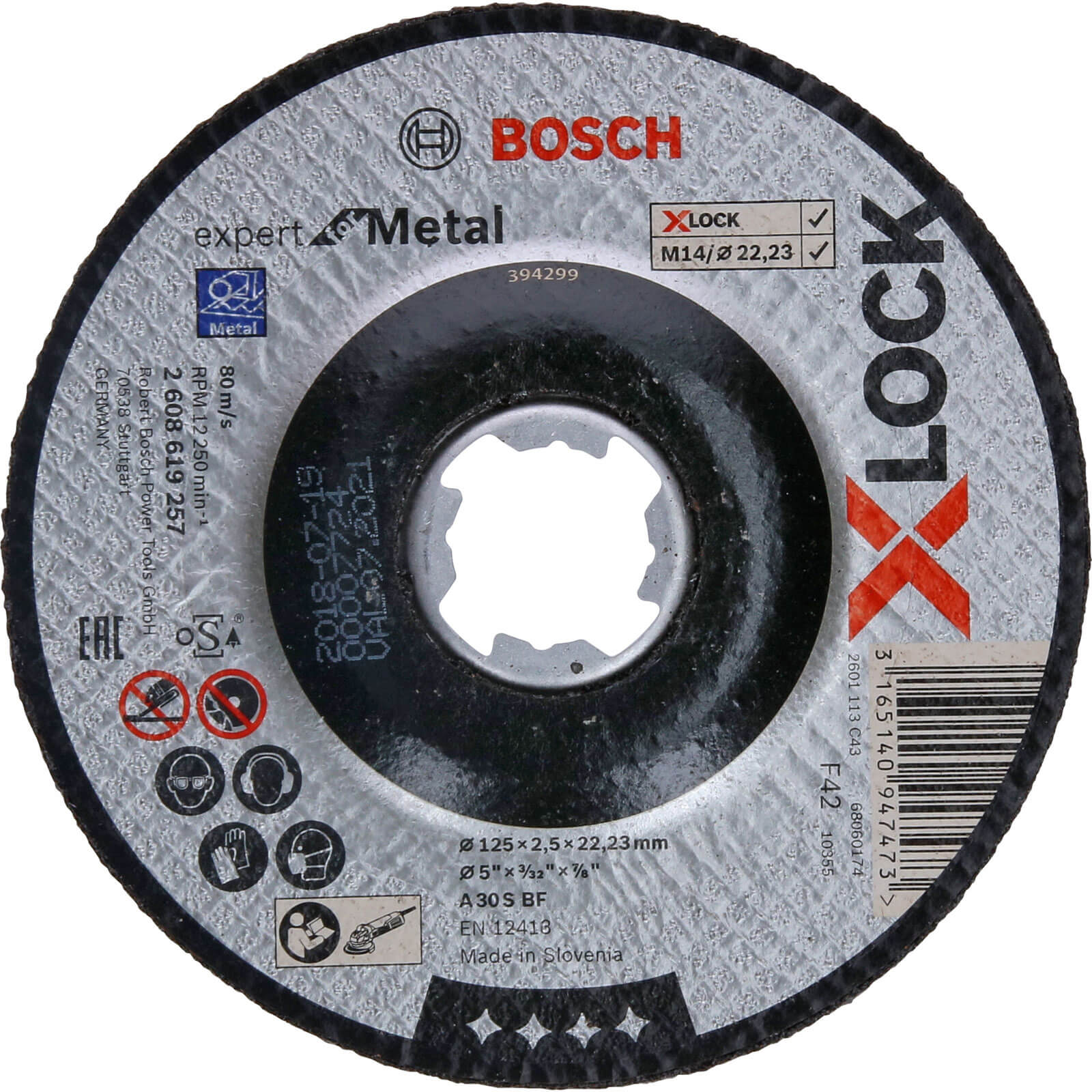 Bosch Expert X Lock Depressed Centre Cutting Disc for Metal 125mm 2.5mm 22mm Price Comparisons | Compare The Build