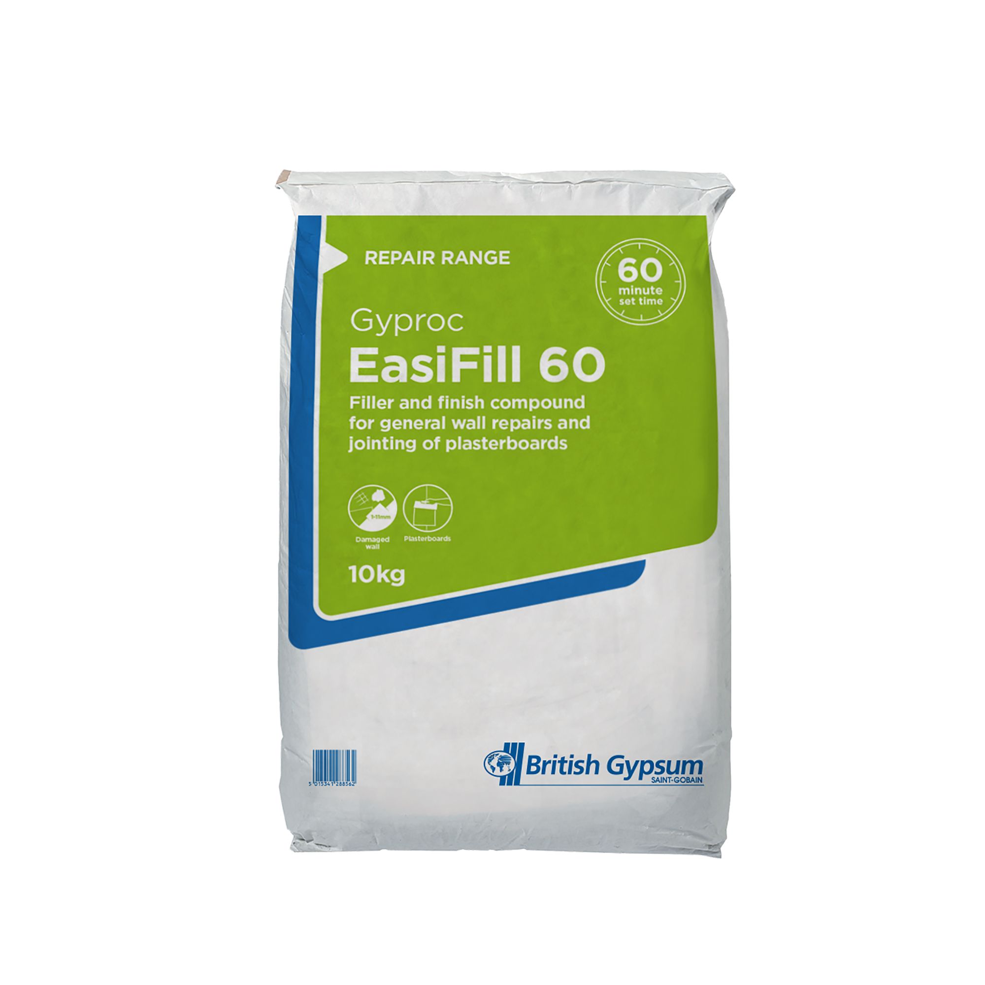 Gyproc EasiFill 60, 10kg Bag Price Comparisons | Compare The Build