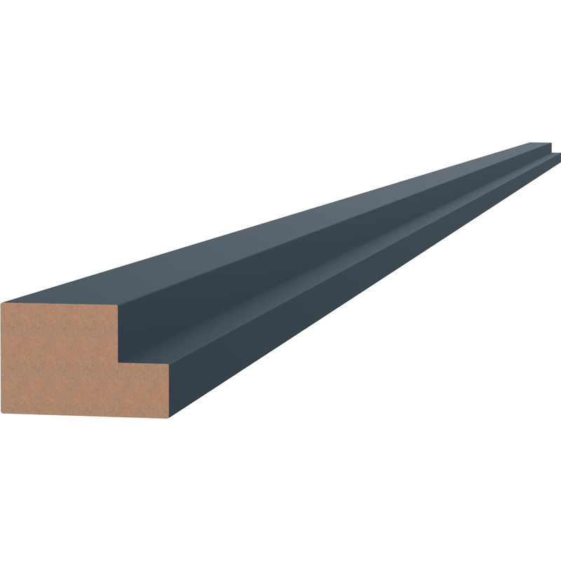 Kitchen Kit Flatpack J-Pull Multi Rail Ultra Matt 2745mm in Indigo Blue Mdf Price Comparisons | Compare The Build