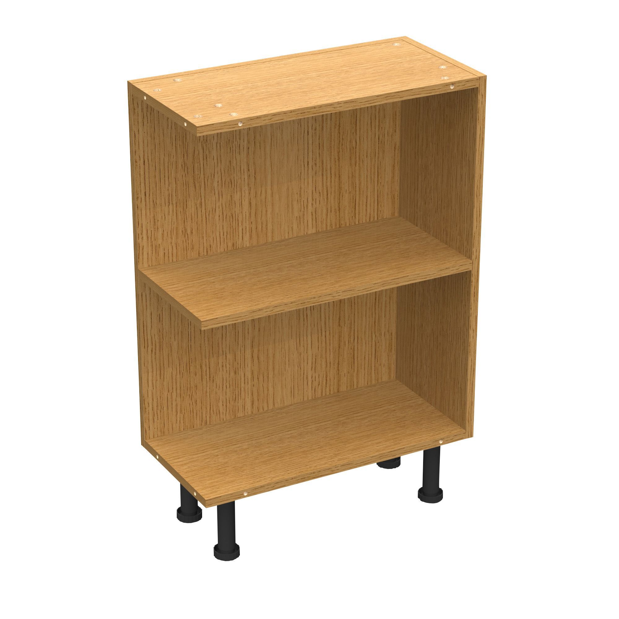 Cooke & Lewis Clic Oak Effect Open End Base Unit Carcass (W)300mm Price Comparisons | Compare The Build