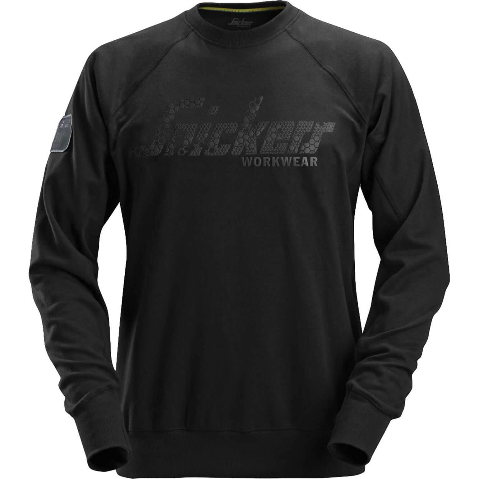 Snickers 2882 Mens Logo Sweatshirt Black 3XL Price Comparisons | Compare The Build