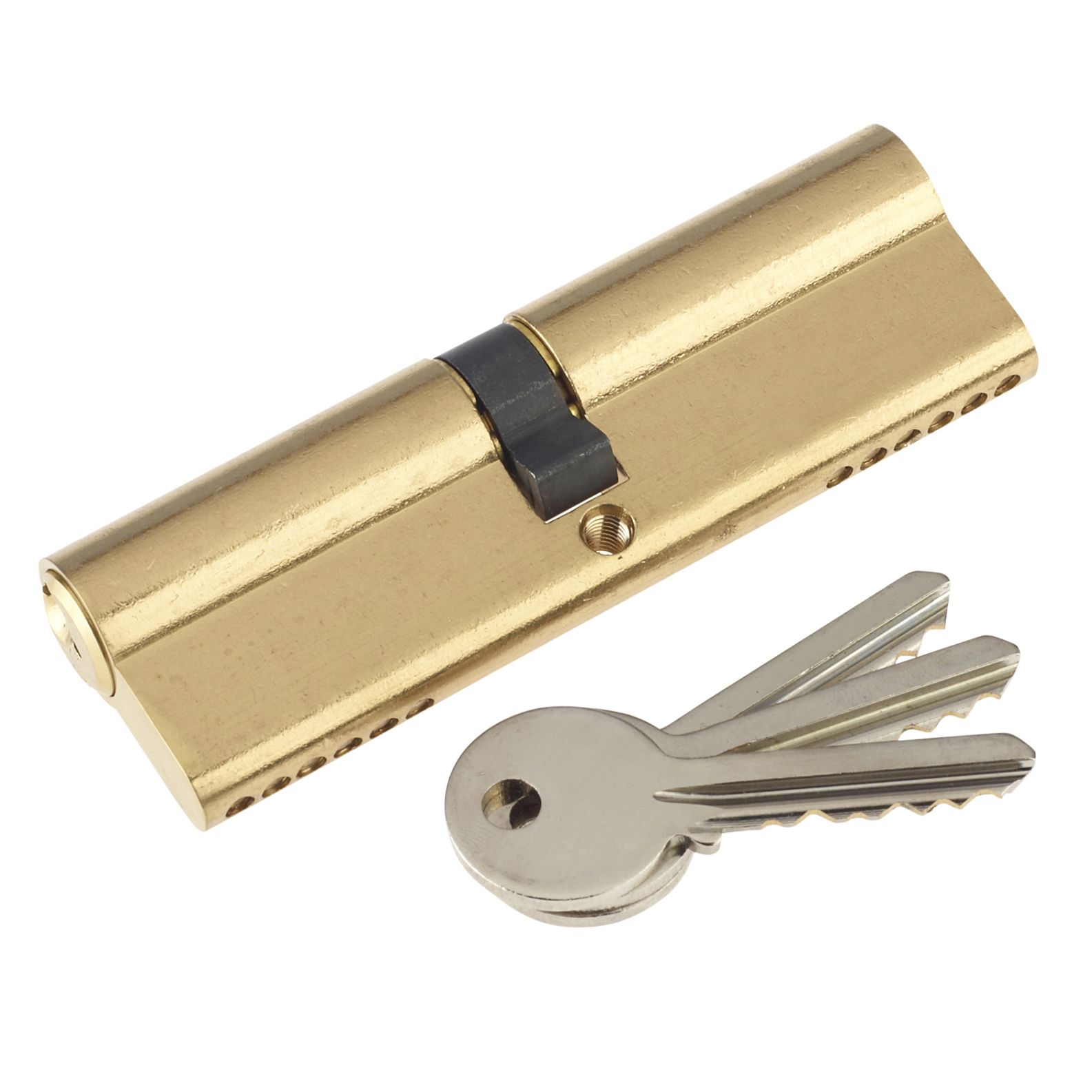 Diall 100mm Brass-Plated Euro Cylinder Lock Price Comparisons | Compare The Build