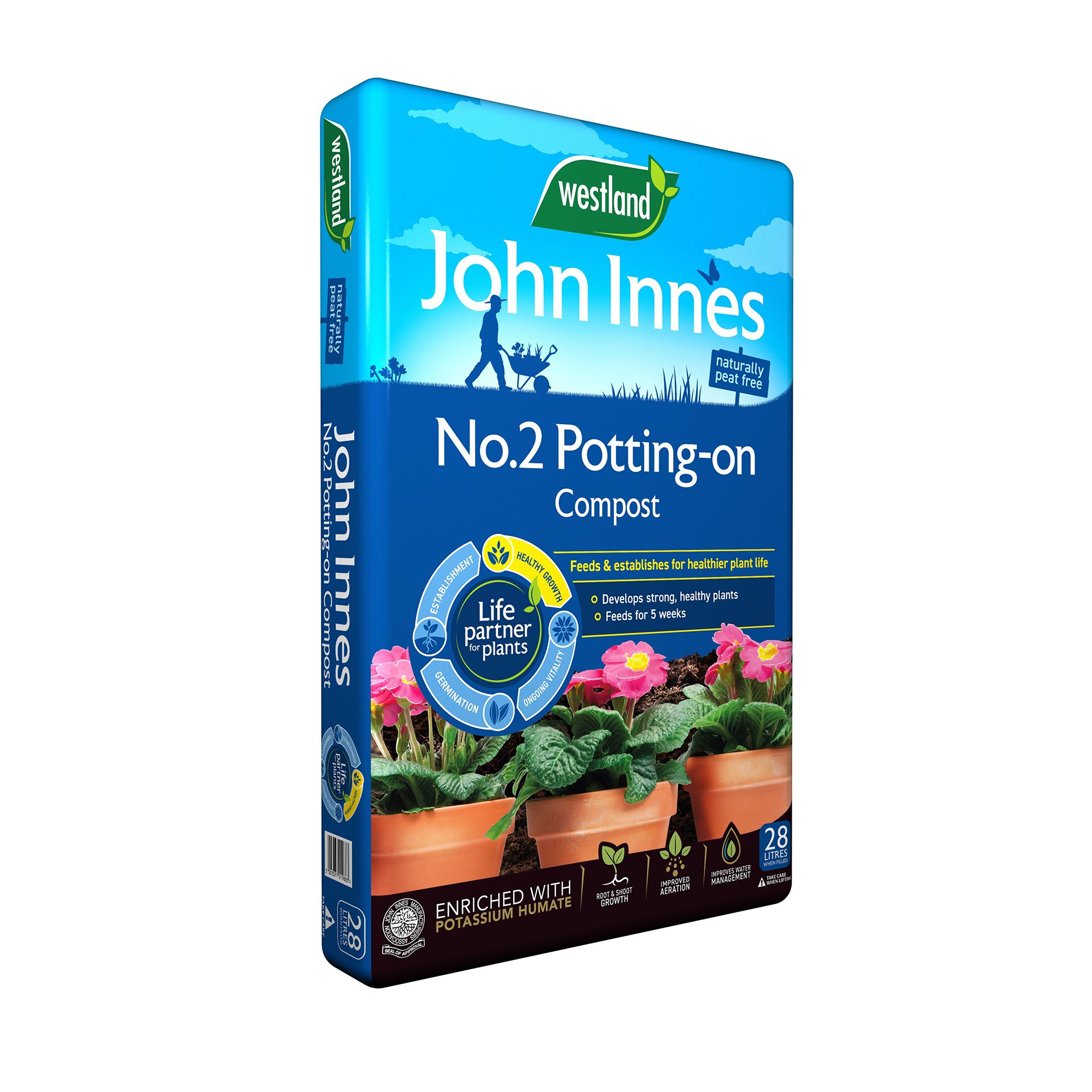 John Innes Peat Free No.2 Potting-on Compost Price Comparisons | Compare The Build