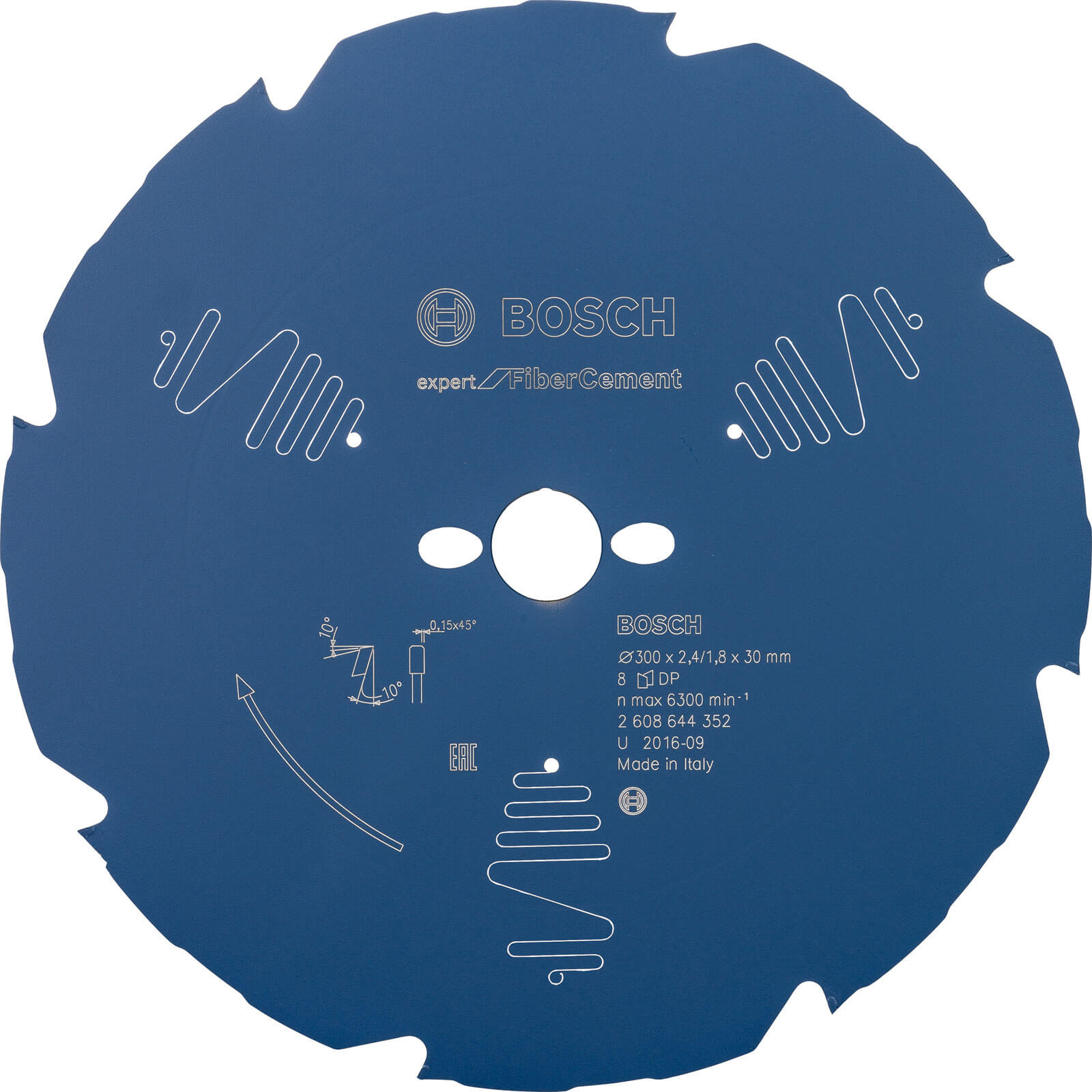 Bosch Fiber Cement Cutting Saw Blade 300mm 8T 30mm Price Comparisons | Compare The Build