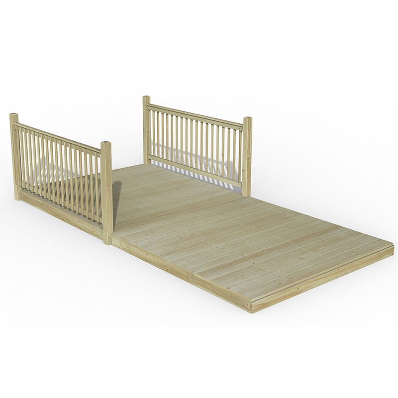 8' x 16' Forest Patio Deck Kit No. 3 (2.4m x 4.8m) Price Comparisons | Compare The Build