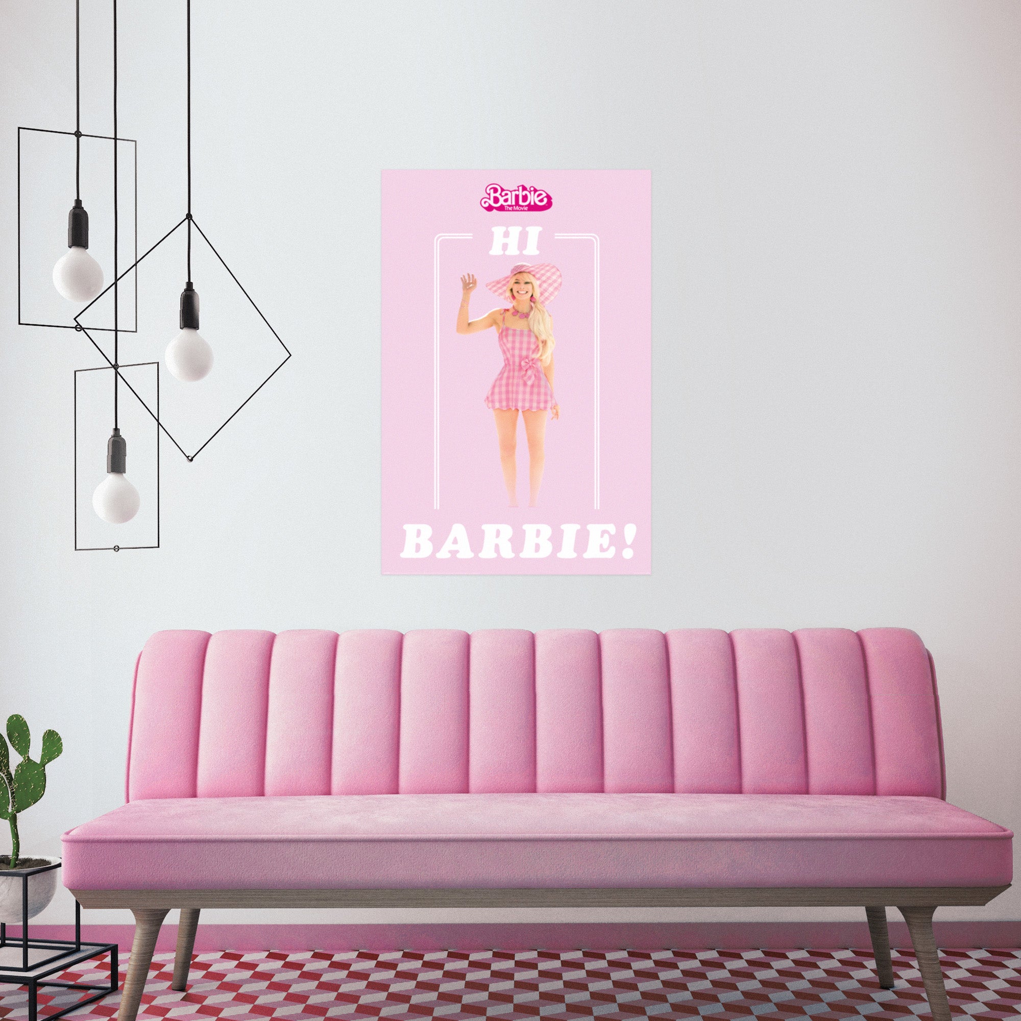 Hi Barbie Maxi Poster Pink Price Comparisons | Compare The Build