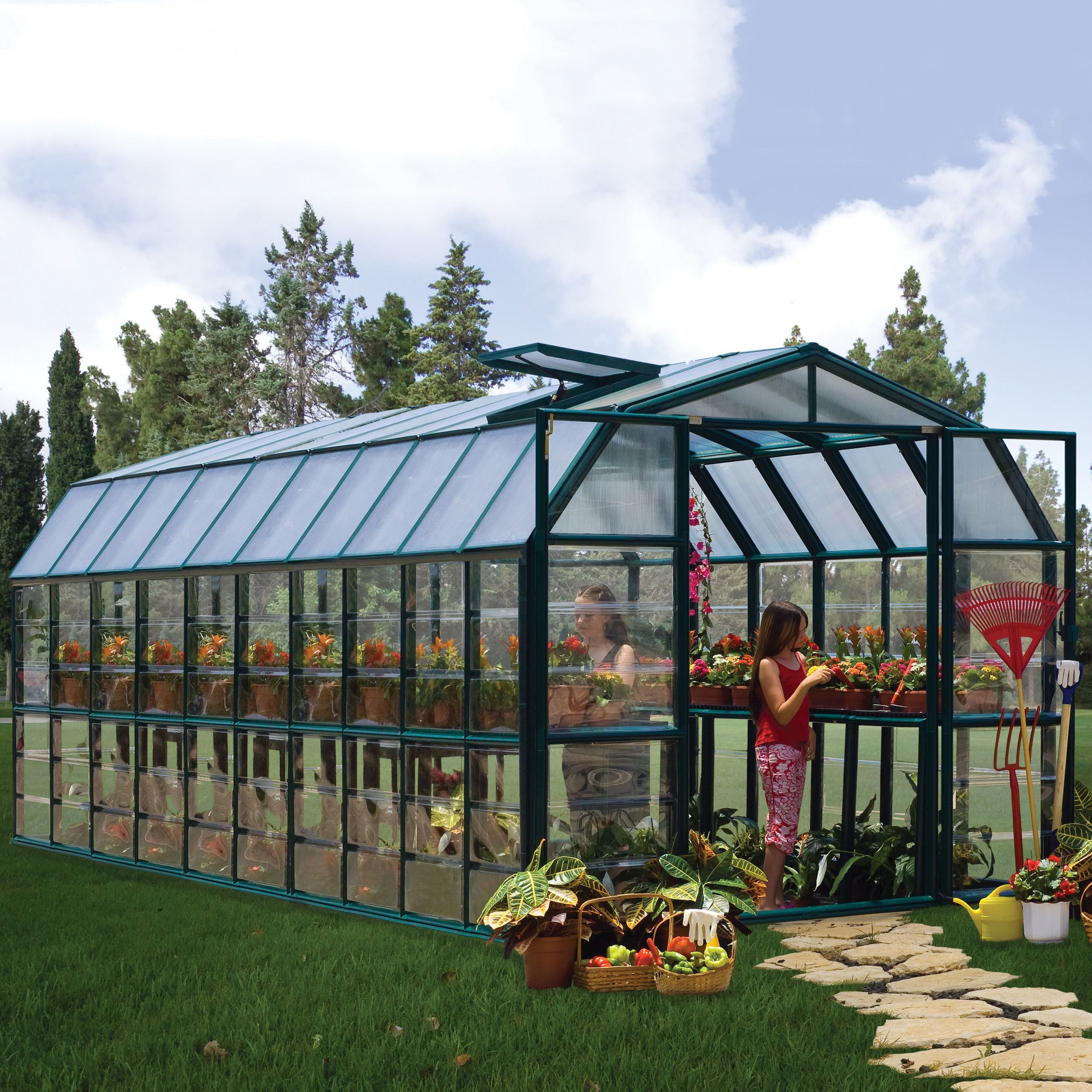 Rion Grand Gardner 8X20 Greenhouse Price Comparisons | Compare The Build