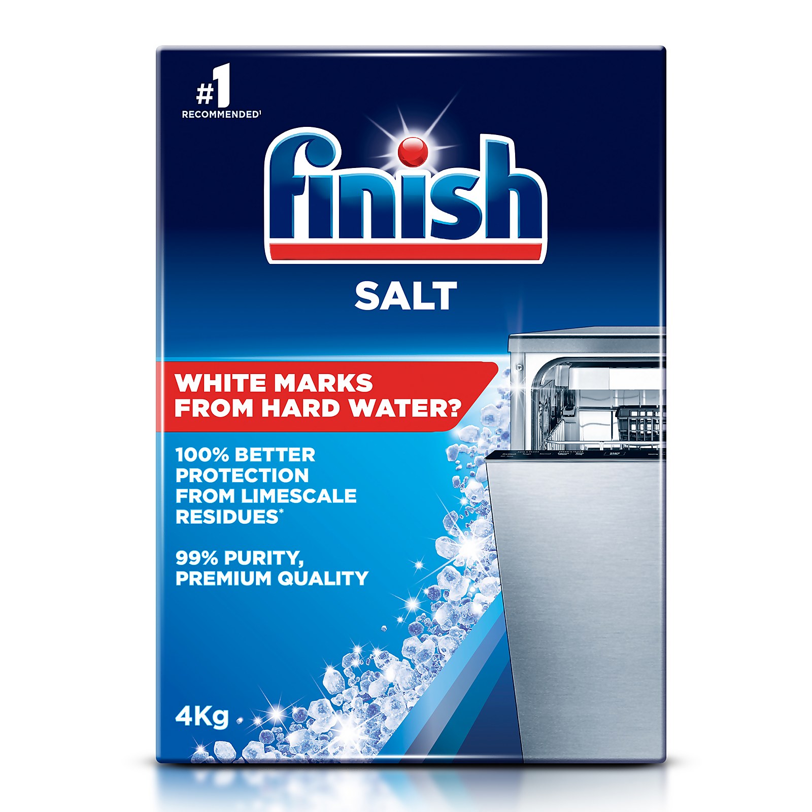 Finish Dishwasher Salt - 4kg Price Comparisons | Compare The Build