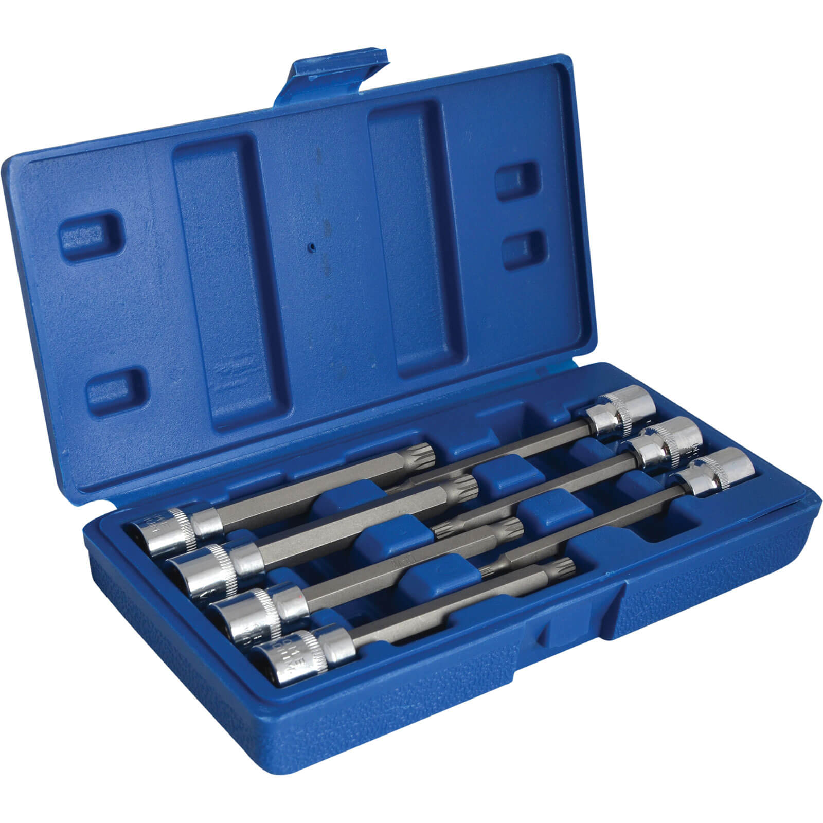 Bluespot 3/8" Drive Extra Long Spline Socket Bit Set 3/8" Price Comparisons | Compare The Build