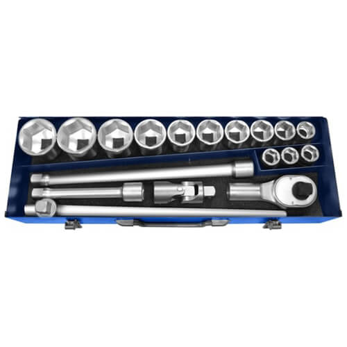 Expert by Facom 20 Piece 3/4" Drive Hex Socket Set Metric 3/4" Price Comparisons | Compare The Build