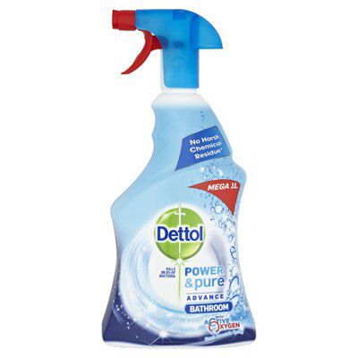 Dettol Power & Pure Bathroom Cleaner, 1000 Ml | Compare The Build