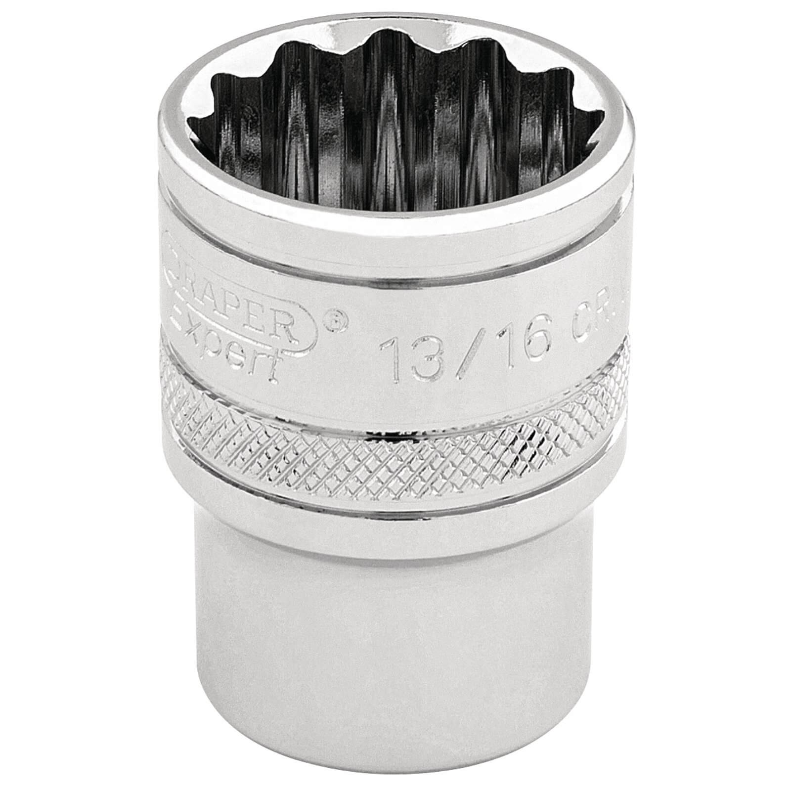 Draper 3/8" Drive Polished Finish Hi Torq Bi Hexagon Socket Imperial 3/8" 13/16" Price Comparisons | Compare The Build