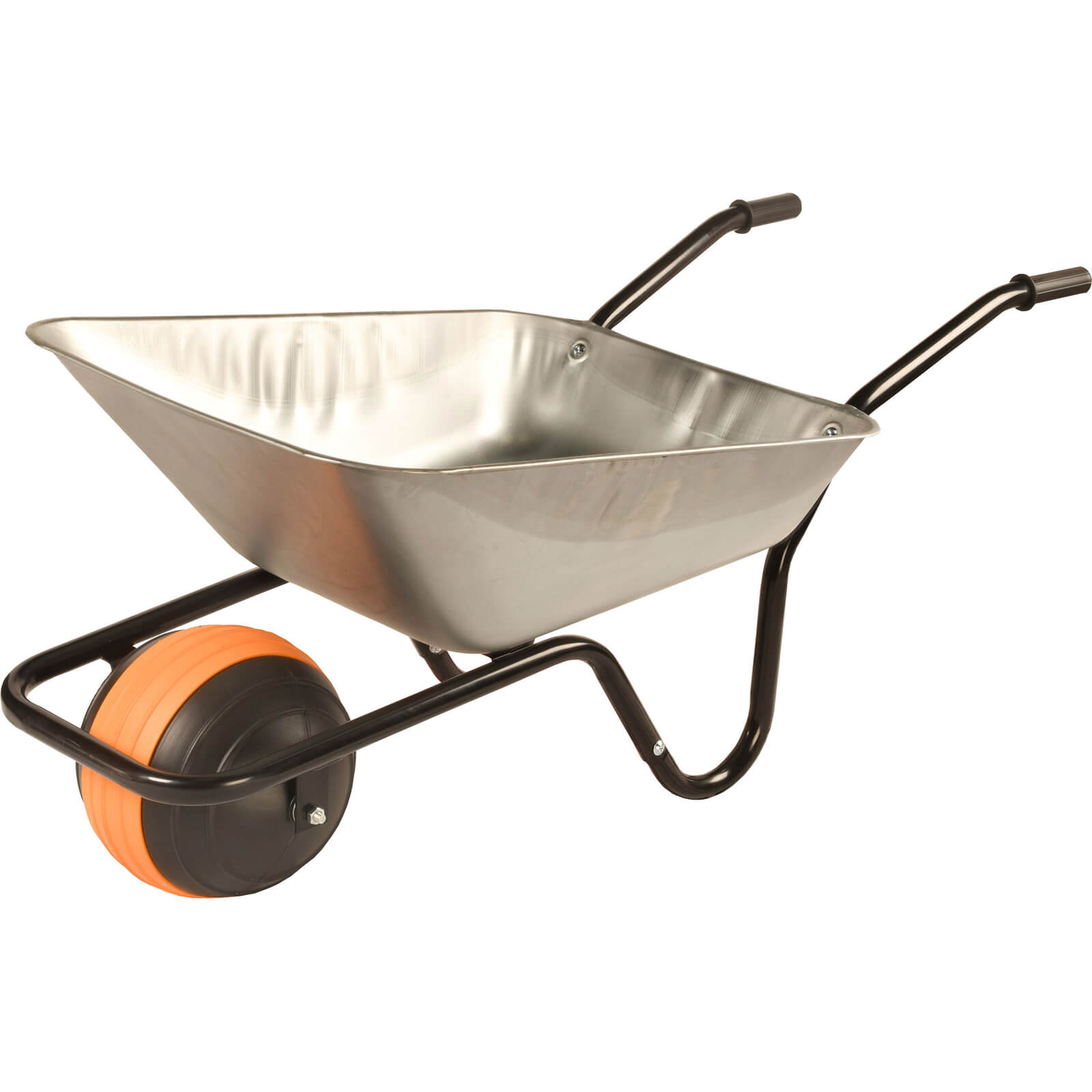 Walsall The Duraball Puncture Proof Ball Wheelbarrow 85l Galvanized Steel Price Comparisons | Compare The Build