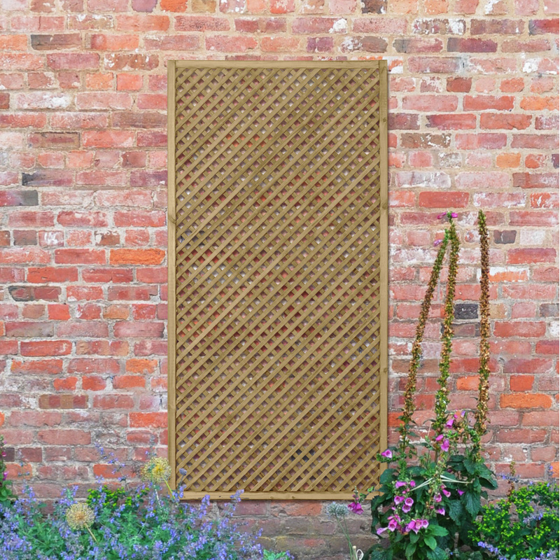 Wisley Lattice - 180 x 90cm - Pack of 4 Price Comparisons | Compare The Build