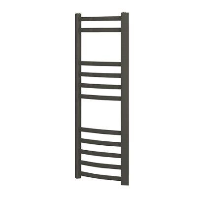 Blyss Conway 436W Electric Anthracite Towel Warmer (H)1200mm (W)500mm Price Comparisons | Compare The Build