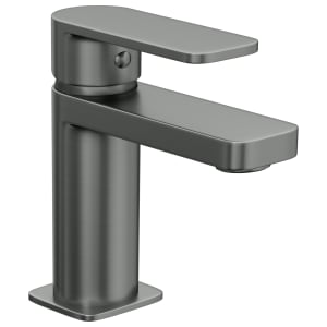 Hemington Single Lever Compact Mono Basin Mixer Tap - Matt Anthracite Price Comparisons | Compare The Build