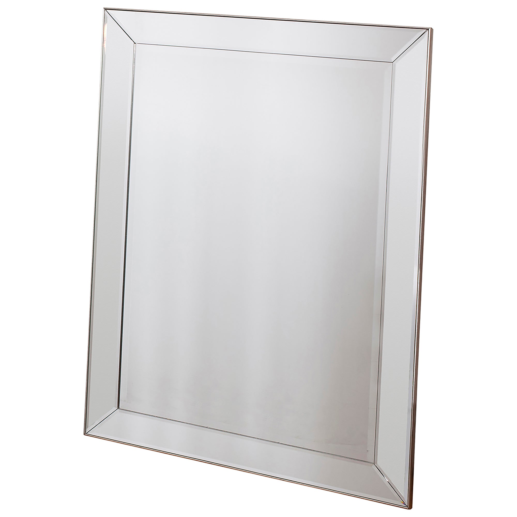 Edina Wall Mirror, 80x100cm Champagne Price Comparisons | Compare The Build