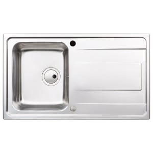 Abode Ixis Compact Kitchen Sink - Stainless Steel Price Comparisons | Compare The Build