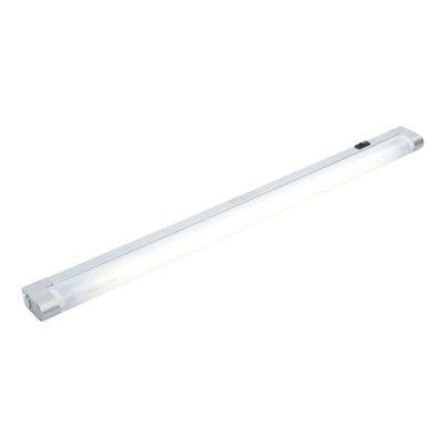 Masterlite Silver Effect Mains-Powered Fluorescent Cabinet Light Ip20 Price Comparisons | Compare The Build