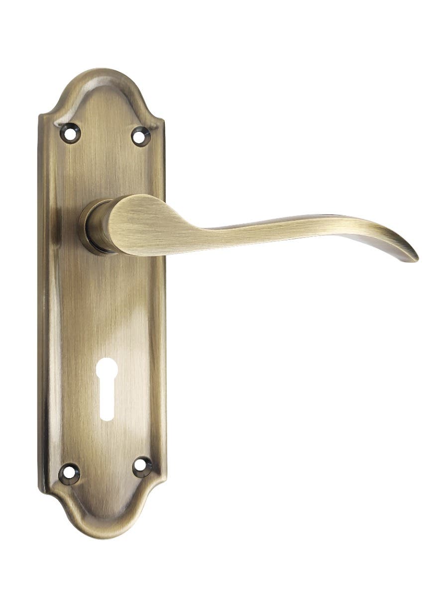 Kennington Lever Lock Antique Brass | Compare The Build